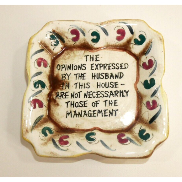 Vintage Japan G C Fine Ceramic Trinket Dish Hanging Small Plate 4" - Picture 1 of 5